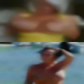 Naked girls rubbing boobs trees