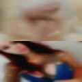Naked woman fishing pussy