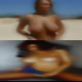 Naked woman fishing pussy