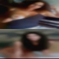 Girl and transsexual looking